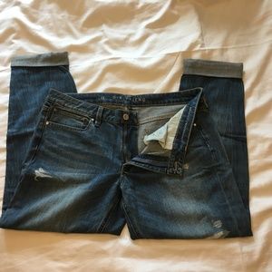 White House Black Market Girlfriend Jeans